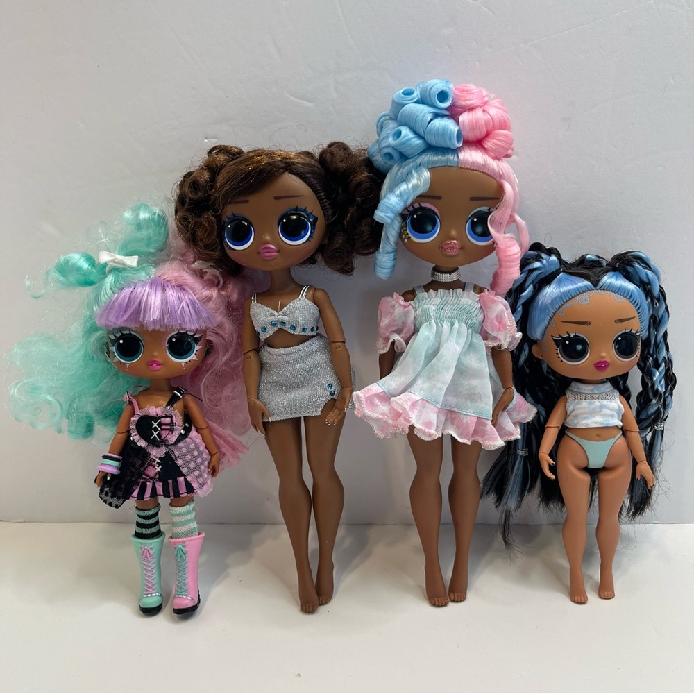 LOL Surprise! OMG Dolls lot of 4 toys